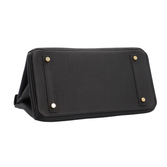 Hermes Pre-owned Hermès Birkin 30 handbag, Togo black, women's. - Picture 6 of 10